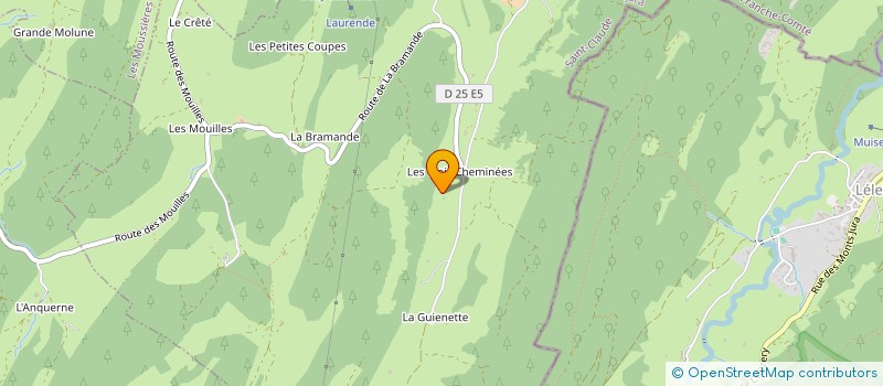 localisation de l'entreprise SCI BERROD CEYZERIAT  LAMOURA