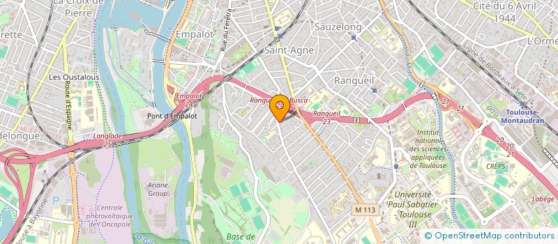localisation de l'entreprise SCI BERROGAIN à TOULOUSE