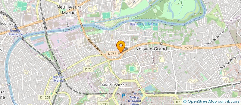 localisation de l'entreprise SCI BERRY à NOISY-LE-GRAND