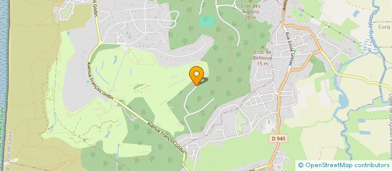 localisation de l'entreprise SCI BERRY à LE TOUQUET-PARIS-PLAGE