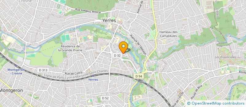 localisation de l'entreprise SCI BERRY- LEVY  YERRES