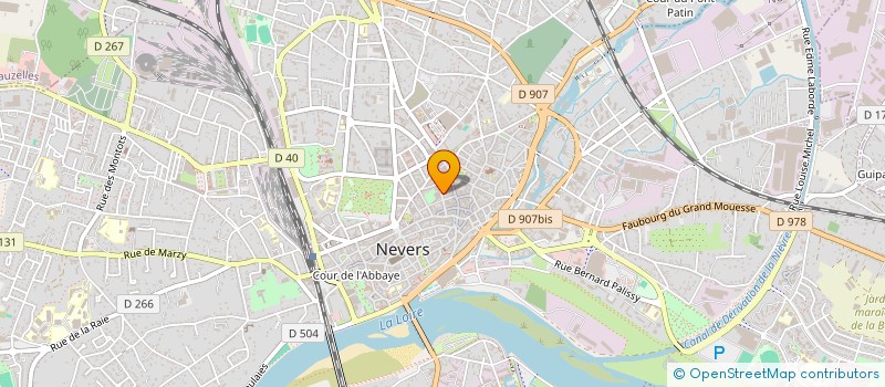 localisation de l'entreprise SCI BERRY - NIVERNAIS à NEVERS