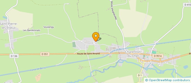 localisation de l'entreprise SCI BERRY-NORMANDIE  SAINT-PIERRE-LES-ETIEUX
