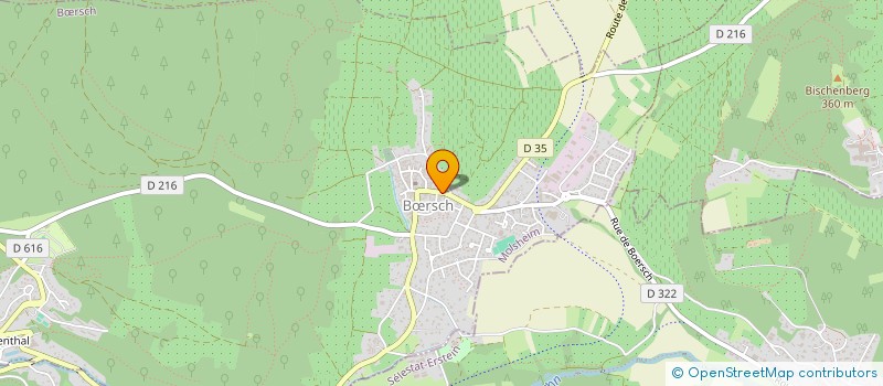 localisation de l'entreprise SCI BERSA  BRSCH