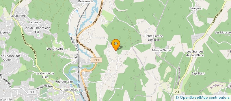 localisation de l'entreprise SCI BERSUD  CHANCELADE