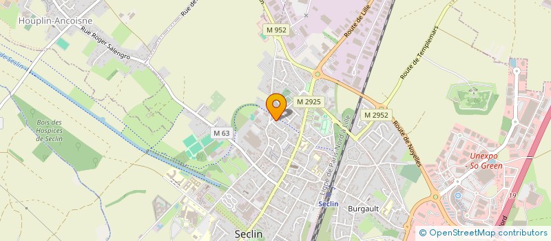 localisation de l'entreprise SCI BERSY à SECLIN