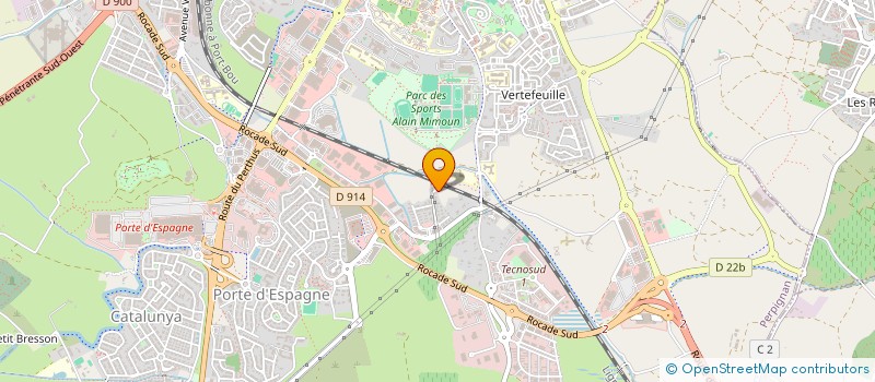 localisation de l'entreprise SCI BERSY à PERPIGNAN