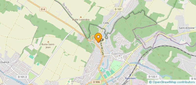 localisation de l'entreprise SCI BERSYL à EPERNON