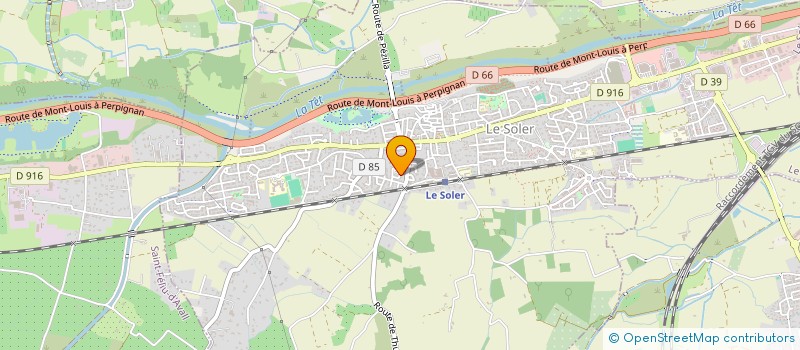 localisation de l'entreprise SCI BERTA  LE SOLER