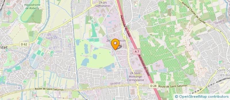 localisation de l'entreprise SCI BERTACCHINI  VEDENE