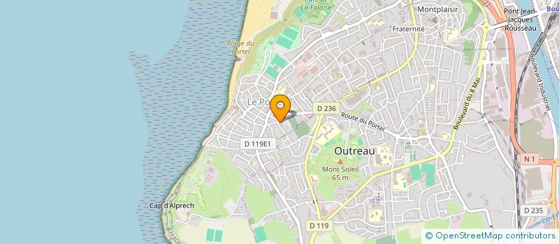 localisation de l'entreprise SCI BERTANIE  LE PORTEL