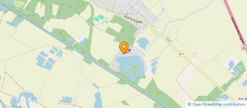 localisation de l'entreprise SCI BERTAUD BASELCORO  AY-CHAMPAGNE