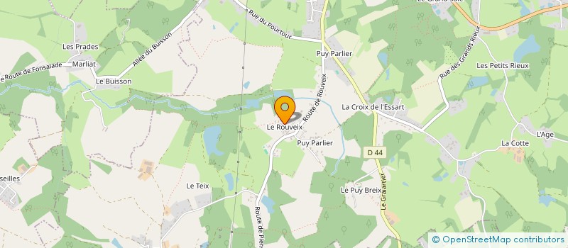 localisation de l'entreprise SCI BERTAUD HORIZON à SAINT-JUST-LE-MARTEL