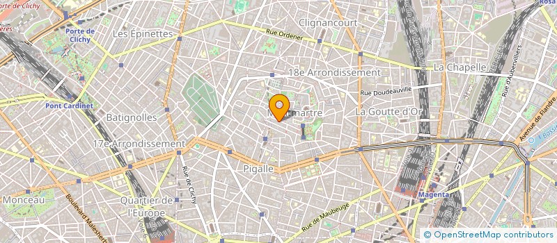 localisation de l'entreprise SCI BERTHE ET GABRIELLE  PARIS