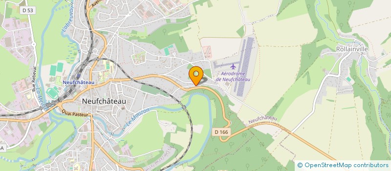 localisation de l'entreprise SCI BERTHELECOTE à NEUFCHATEAU