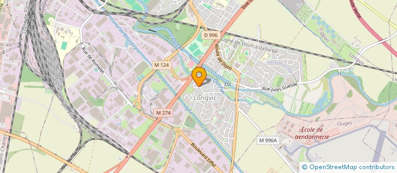 localisation de l'entreprise SCI BERTHELON à LONGVIC