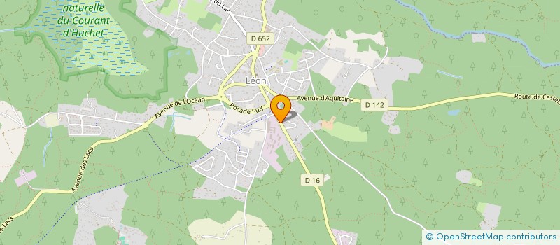 localisation de l'entreprise SCI BERTHEUIL à LEON