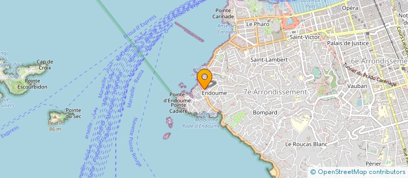 localisation de l'entreprise SCI BERTHIN à MARSEILLE