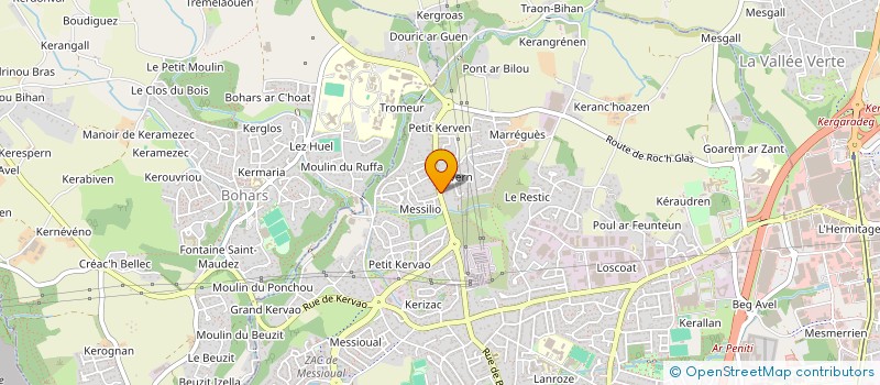 localisation de l'entreprise SCI BERTHO  BREST