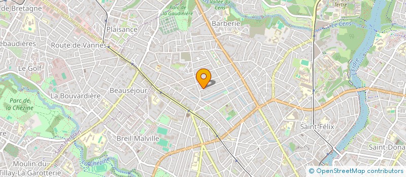 localisation de l'entreprise SCI BERTHO PIERRE ET LUCIENNE à NANTES
