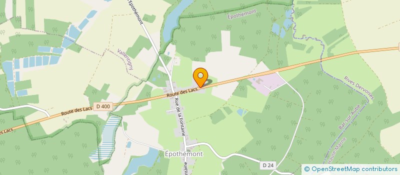 localisation de l'entreprise SCI BERTHY COLLIN  EPOTHEMONT