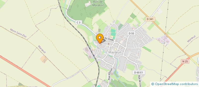 localisation de l'entreprise SCI BERTILLE à MARŒUIL