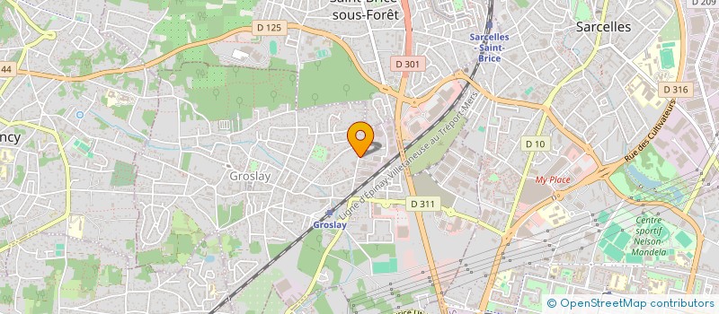 localisation de l'entreprise SCI BERTIN à GROSLAY