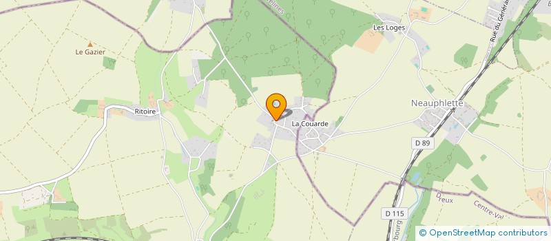 localisation de l'entreprise SCI BERTIN à GUAINVILLE