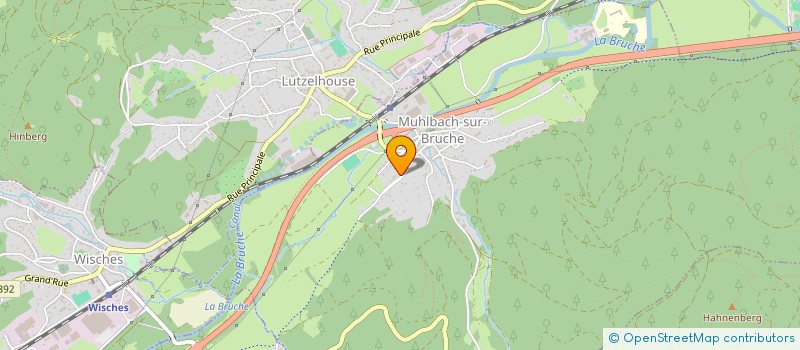 localisation de l'entreprise SCI BERTINE  MUHLBACH-SUR-BRUCHE