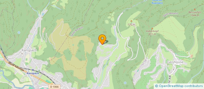 localisation de l'entreprise SCI BERTINE  SAINT-AMARIN