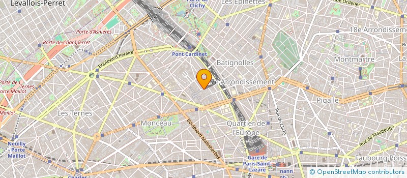 localisation de l'entreprise SCI BERTONI-CAPOULADE  PARIS