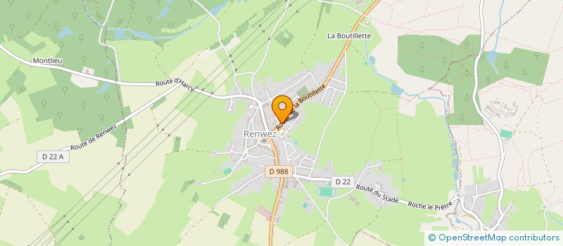 localisation de l'entreprise SCI BERTRAND  RENWEZ