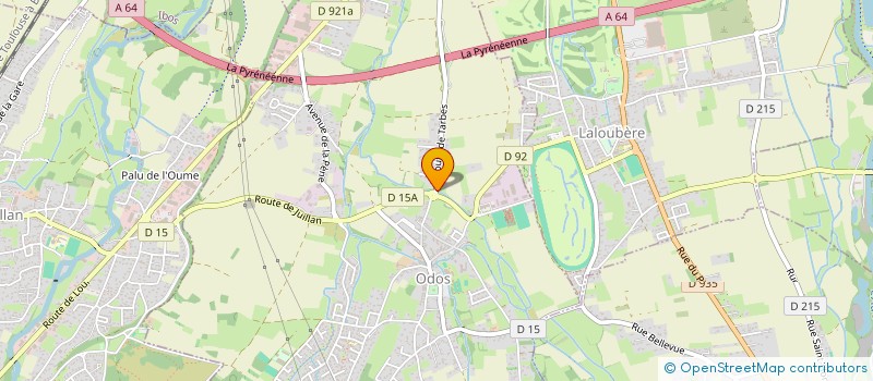 localisation de l'entreprise SCI BERTRAND  ODOS