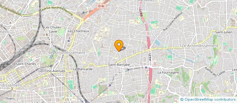 localisation de l'entreprise SCI BERTRAND à MARSEILLE