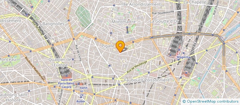 localisation de l'entreprise SCI BERTRAND  PARIS