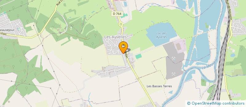 localisation de l'entreprise SCI BERTRAND ANDRE  LES AYVELLES