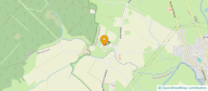localisation de l'entreprise SCI BERTRAND-ROTY  PONT-SUR-SAMBRE