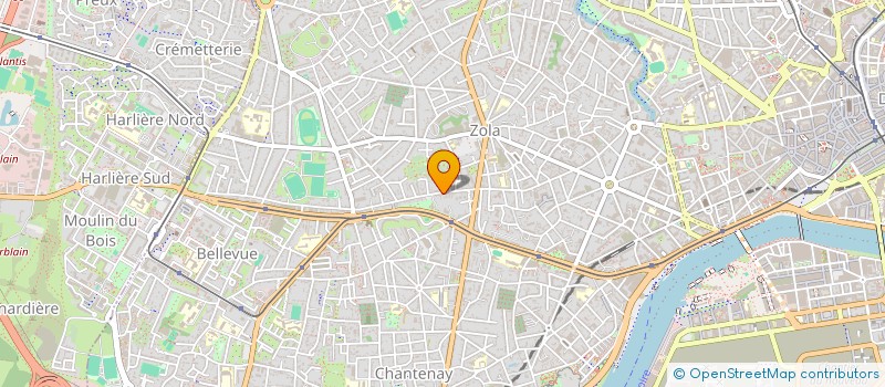 localisation de l'entreprise SCI BERTREUX à NANTES
