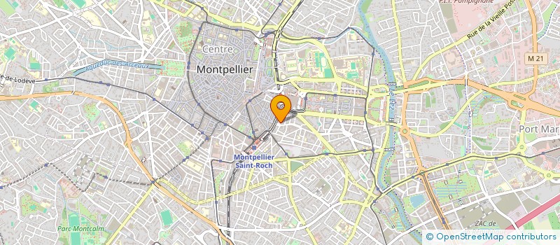localisation de l'entreprise SCI BERTY à MONTPELLIER