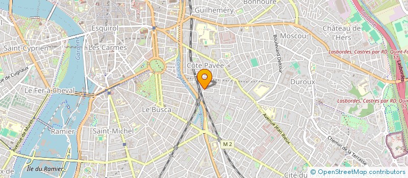 localisation de l'entreprise SCI BERURIER 83 à TOULOUSE