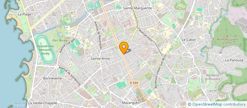 localisation de l'entreprise SCI BERVAL à MARSEILLE