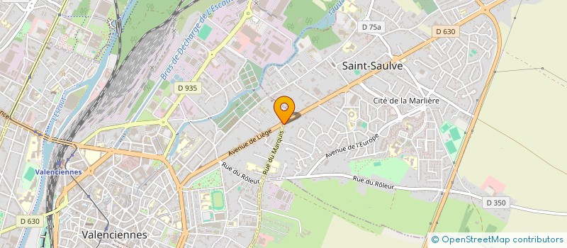 localisation de l'entreprise SCI BERYOUCHA  SAINT-SAULVE