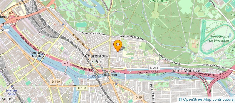 localisation de l'entreprise SCI BERYTE  SAINT-MAURICE