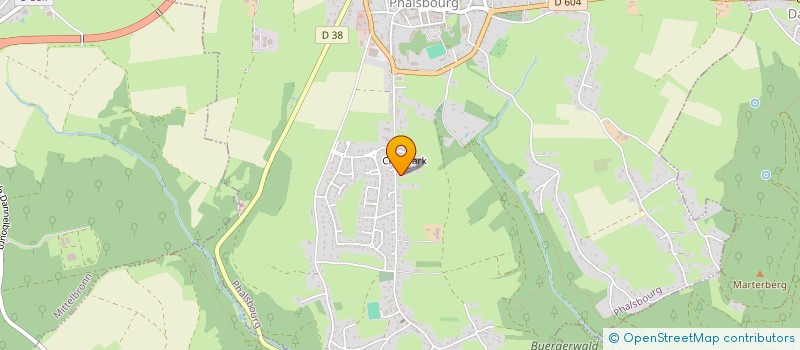 localisation de l'entreprise SCI BERZAN  PHALSBOURG