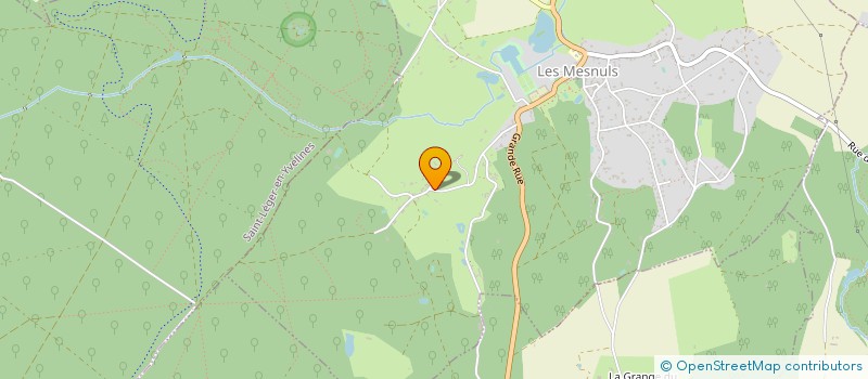 localisation de l'entreprise SCI BERZELIUS  LES MESNULS