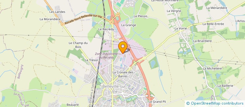 localisation de l'entreprise SCI BES  BELLEVIGNY