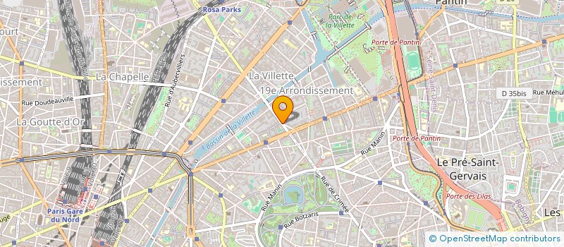 localisation de l'entreprise SCI BESAGNI  PARIS