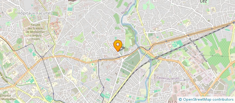 localisation de l'entreprise SCI BESARA à MONTPELLIER