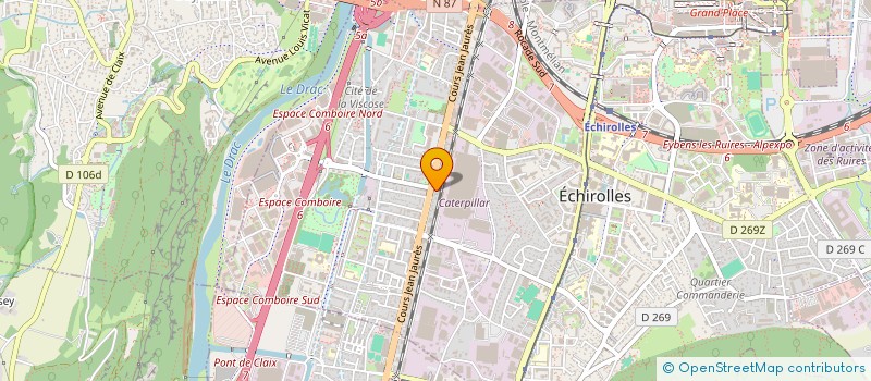 localisation de l'entreprise SCI BESCHI à ECHIROLLES