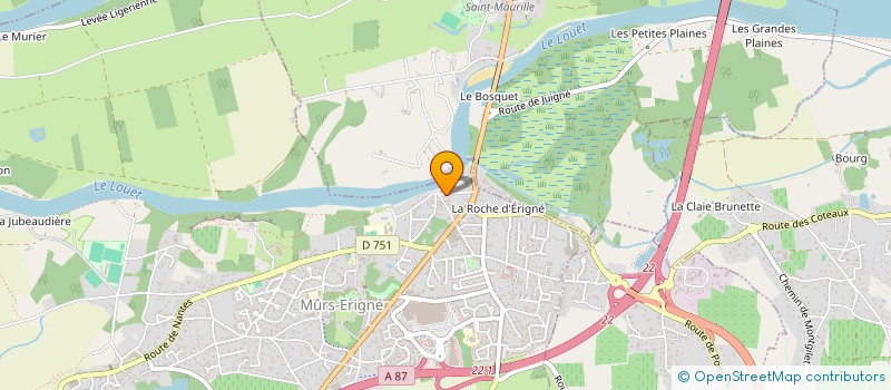 localisation de l'entreprise SCI BESCOND-ETOURNEAU  MURS-ERIGNE